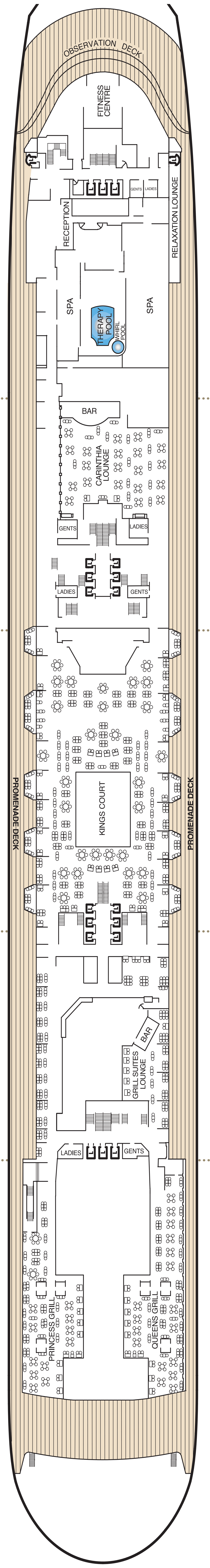 Deck 7 plan, front half